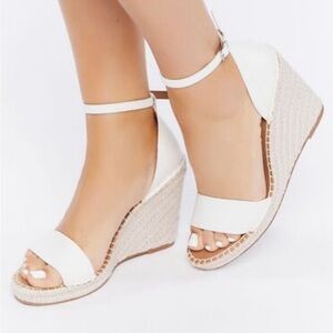 Forever 21 Strappy Espadrille Wedges